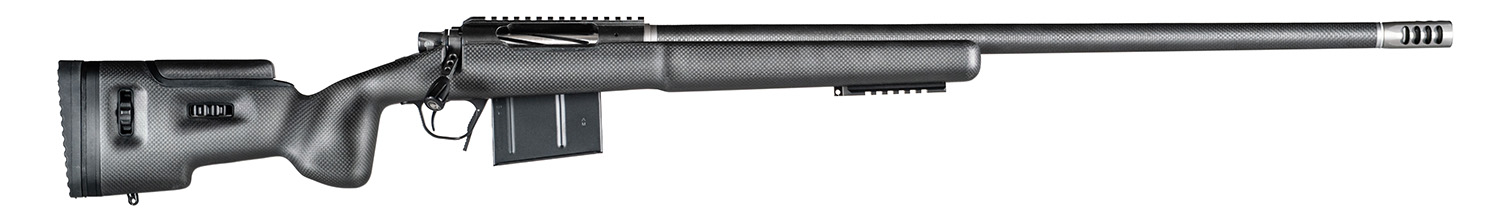 Christensen Arms 8010500100 TFM Long Range Full Size 6.5 PRC 3+1, 26" Carbon Fiber Target Profile Barrel, Black Nitride Aluminum Receiver, Natural Carbon Fiber Fixed Long Range Stock