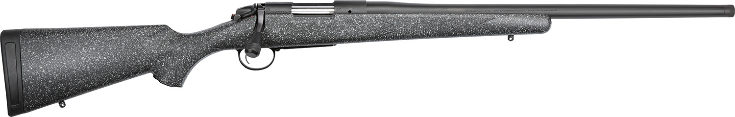 Bergara Rifles B14L501C B-14 Ridge 30-06 Springfield 3+1 24" Graphite Black Cerakote Barrel, Graphite Black Cerakote Steel Receiver, Gray Speckled Black Fixed American Style Stock, Right Hand