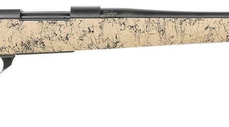 Howa HHS43164 M1500 HS Precision 308 Win 5+1 22" Threaded Barrel, Black Metal Finish, Tan Black Webbed Fixed HS Precision Stock