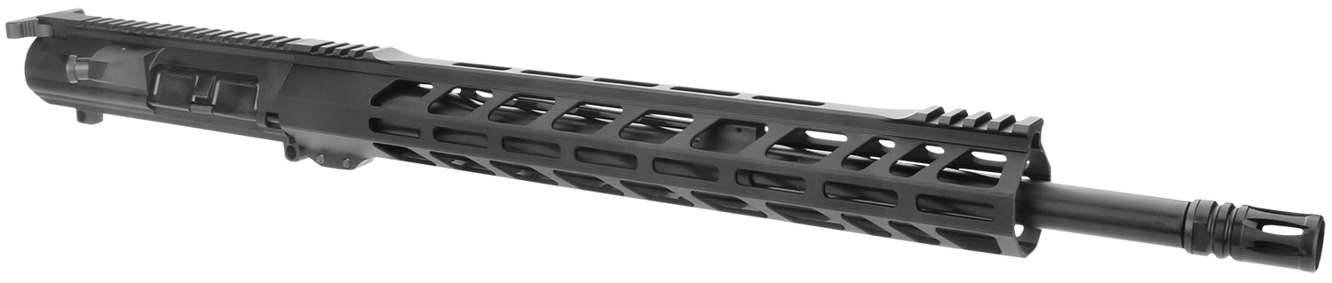 TacFire BU30818 Rifle Upper Assembly 308 Win 18" Black Nitride Barrel 7075-T6 Aluminum Black Anodized Receiver M-LOK Handguard for AR-Platform