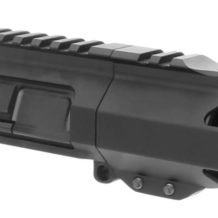 TacFire BU9MM4 Pistol Upper Assembly  9mm Luger 4" Black Nitride Barrel 7075-T6 Aluminum Black Anodized Receiver M-LOK Handguard for AR-Platform