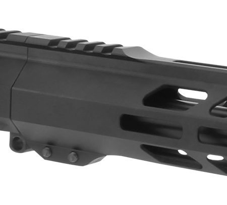 TacFire BU45ACP7 Pistol Upper Assembly  45 ACP Caliber with 7" Black Nitride Barrel, Black Anodized 7075-T6 Aluminum Receiver for M-LOK Handguard for AR-Platform Includes Bolt Carrier Group