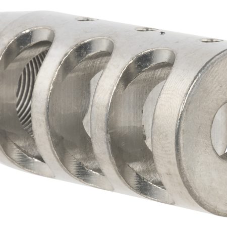 TacFire  Compensator  Stainless Steel with 5/8"-24 tpi Threads 2.50" OAL for 308 Win