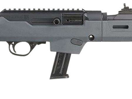 Ruger 19134 PC Carbine *State Compliant 9mm Luger 10+1 16.10" Threaded Barrel, Matte Black Oxide Metal Finish, Stealth Gray Stock, Optics Ready