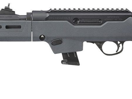 Ruger 19135 PC Carbine *State Compliant 9mm Luger 10+1 16.10" Barrel,  Matte Black Oxide Metal Finish, Stealth Gray Stock, Optics Ready