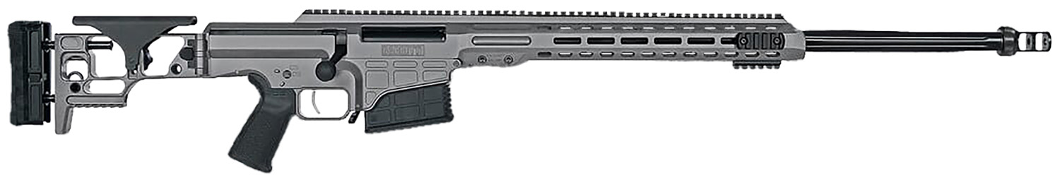 Barrett 18501 MRAD 300 PRC Caliber 26" 10+1, Tungsten Gray Rec & Folding Stock, Black Magpul Grip