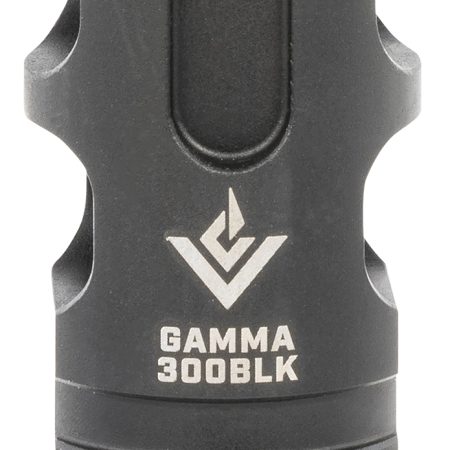 VG6 Precision APVG200003A GAMMA  Black Nitride 17-4 Heat Treated Stainless Steel w/ 5/8"x24 RH tpi & 1.75" OAL for 300 Blackout/308 Win AR-15