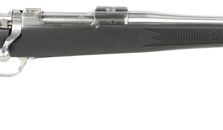 Ruger 57141 Hawkeye Ultralight M77 Sports South Exclusive 30-06 Springfield 4+1 20" Matte Stainless Steel Barrel, Integral Scope Base Steel Receiver, Black Fixed Synthetic Stock