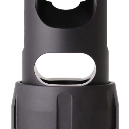 Nosler 97200 Muzzle Brake Muzzle Brake Black 5/8" 24 tpi Threads for 243 Cal