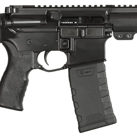 Bersa BAR15PBM BAR15  5.56x45mm NATO 30+1 7.50" Barrel, A2 Flash Hider, Black Bruniton Finish, Buffer Tube Stock, M-LOK Handguard, MFT Grip, Manual Safety