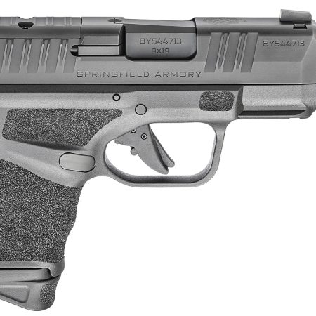 Springfield Armory HC9389BTOSP Hellcat Micro-Compact RDP 9mm Luger 13+1/11+1 3.80" Threaded/Compensated Barrel, Black Polymer Frame w/Picatinny Acc. Rail & Adaptive Grip Texture, Optic Ready Slide