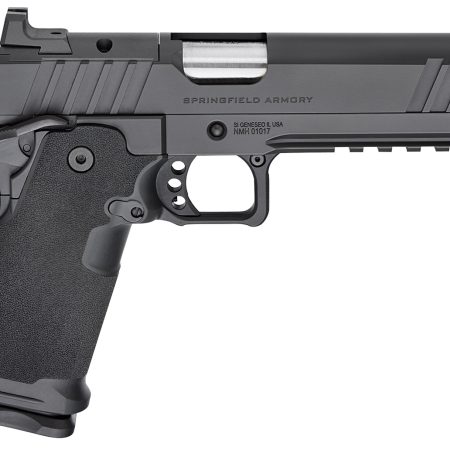 Springfield Armory PH9119AOS Prodigy DS  9mm Luger 20+1 5" Stainless Match Grade Bull Barrel, Black Cerakote Optic Cut/Serrated Carbon Steel Slide & Frame w/Beavertail, Black Polymer Grip, Right Hand