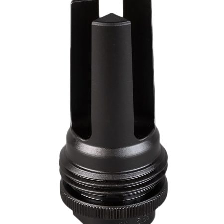 SilencerCo AC141 ASR Flash Hider Black Steel with 1/2"-28 tpi Threads for 5.56x45mm NATO