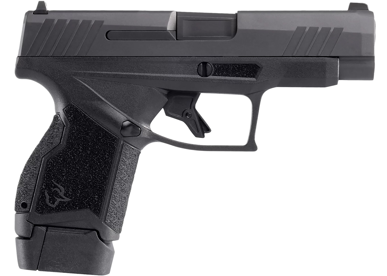 Taurus 1-GX4XL94141 GX4XL Micro-Compact Frame 9mm Luger 13+1 3.70" Black DLC Stainless Steel Barrel, Black Gas Nitride Serrated Alloy Steel Slide, Black Polymer Frame & Grip, Right Hand