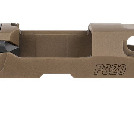 Sig Sauer 8900953 P320  Sig P320 9mm Luger PVD Coyote Brown Stainless Steel Optic Ready Slide XRAY3 Suppressor Sights Compatible With ROMEO1 & ROMEO Pro