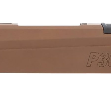 Sig Sauer 8901048 P365 Sig P365/P365XL/P365X 9mm Luger Nitride Coyote Brown Stainless Steel Optic Ready Integrated Compensator Slide XRAY3 Suppressor Sights Compatible With ROMEOZERO ROMEOZERO Elite