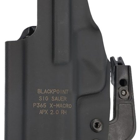 Sig Sauer 8901258 Tactical  IWB Black Fits Sig P365-XMACRO Belt Clip Right Hand