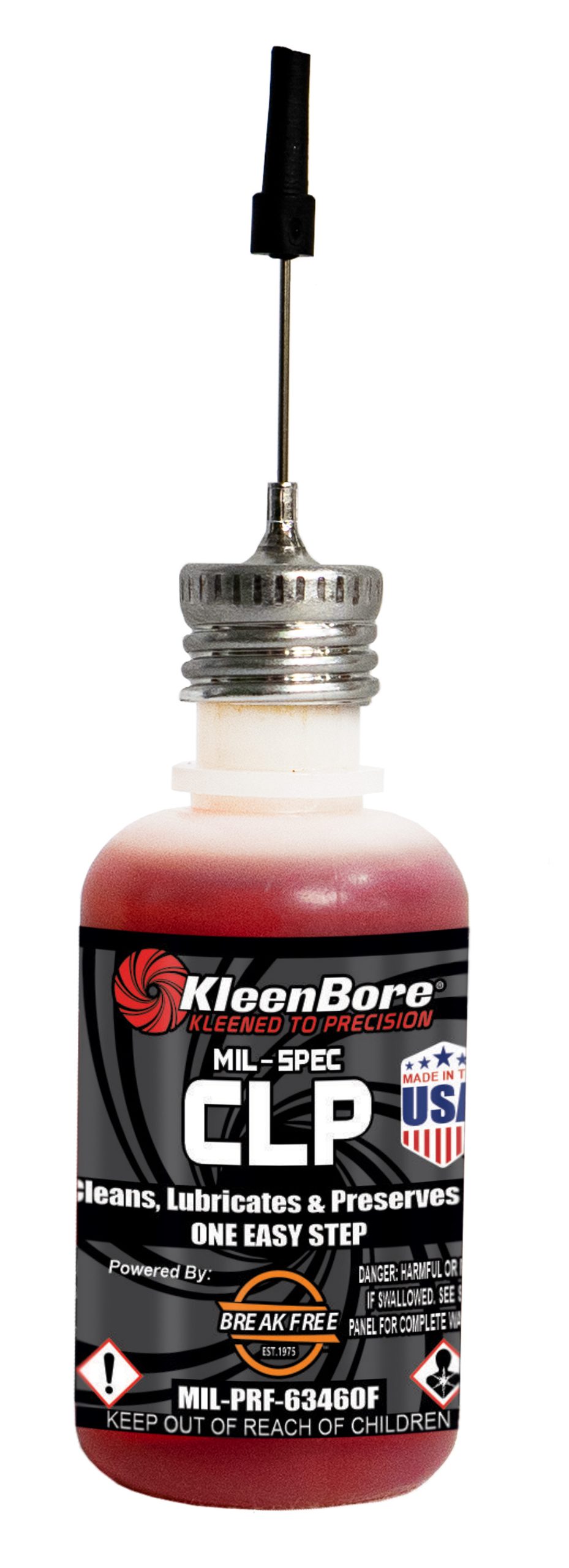 KleenBore KBMSCLP1 Mil-Spec CLP 1 oz. Needle Oiler