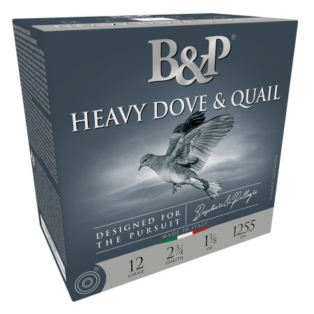 B&P 12B18D75 Heavy Dove & Quail 12Gauge 2.75" 1 1/8oz 7.5Shot 25 Per Box/10 Case
