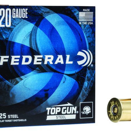 Federal TG2517 Top Gun Steel 20Gauge 2.75" 7/8oz 7Shot 25 Per Box/10 Case