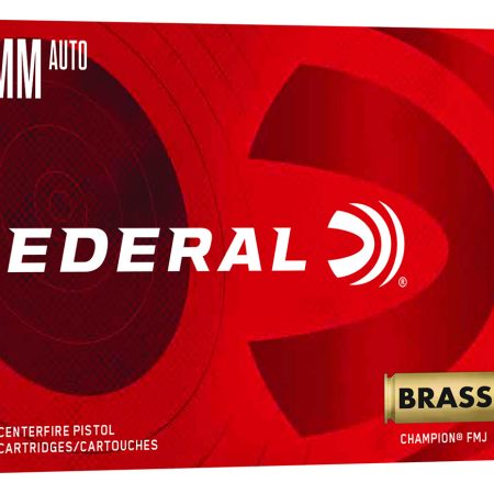 Federal WM5221 Champion Training 10mmAuto 180gr Full Metal Jacket 50 Per Box/20 Case