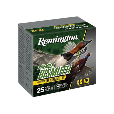 Remington Ammunition R20514 Premier Bismuth  410Gauge 3" 9/16oz 4Shot 25 Per Box/10 Case