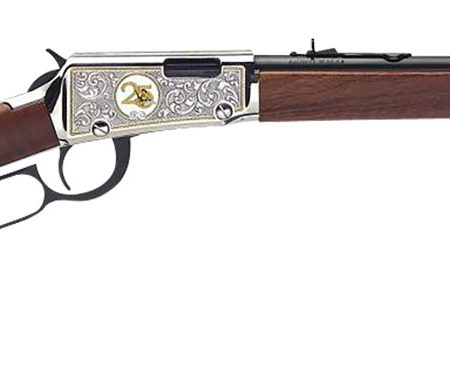 Henry H00125 Classic 25th Anniversary 22 Short, 22 Long, 22 LR 15LR/17L/21Short 18.50" Blued Barrel, Nickel-Plated Rec, Semi-Fancy American Walnut Stock