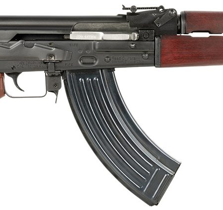 Zastava Arms Usa ZR7762RTF ZPAPM70  7.62x39mm 30+1 16.30" Black Chrome Lined Steel Barrel, Black Serbian Red Wood Handguard, Black Synthetic Folding Triangle Stock, Black Synthetic Grip