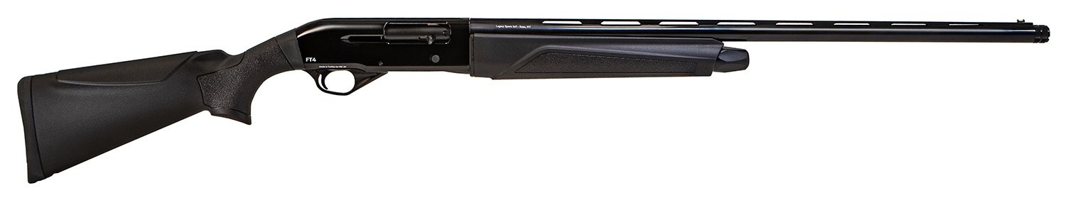 Pointer KIRFT420Y FT4 Field Trek Full Size 20 Gauge Semi-Auto 3" 5+1 26" Black Vent Rib Barrel, Black Steel Receiver, Fixed Black Synthetic Stock, Right Hand