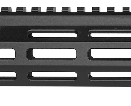 Geissele Automatics 051073B Super Modular Rail MK16 10.50" M-LOK, Black Aluminum for AR Platform, Barrel Nut Included