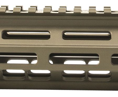 Geissele Automatics 05284S Super Modular Rail MK8 9.30" M-LOK, Desert Dirt Aluminum for AR Platform, Barrel Nut Included
