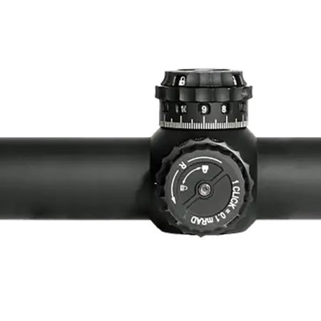 Steiner 5116 T6Xi Black 2.5-15x 50mm 34mm Tube Illuminated SCR Mil Reticle First Focal Plane Features Throw Lever