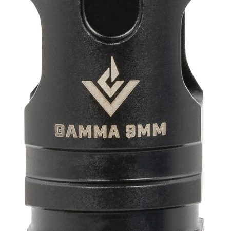 VG6 Precision APVG200027A GAMMA  VG6 BlackNitride 17-4 Stainless Steel with 1/2"-28 tpi Threads 1.75" OAL for 9mm Luger