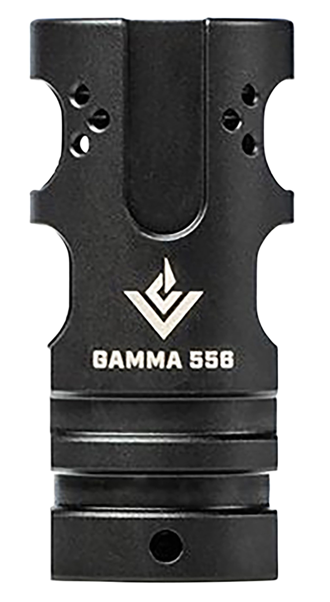 Aero Precision APVG200001A VG6 Gamma 5.56x45mm NATO 1/2"-28 tpi, Black Stainless Steel, 2 Port Brake