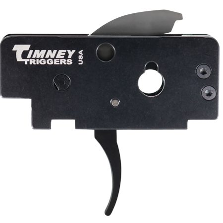 Timney Triggers MP5 Replacement Trigger  Black Curved Two-Stage 4 lbs Pull for HK 91/93/94 & MP5
