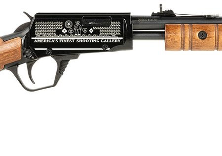 Rossi RP22181WDEN07 Gallery  Full Size 22 LR 15+1, 18" Polished Black Steel Barrel, Polished Black w/Engraving Steel Receiver, Hardwood Fixed Stock, Right Hand