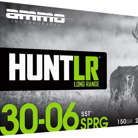 Ammo Inc 3006150SSTA20 Hunt Long Range 30-06Springfield 150gr Super Shock Tip 20 Per Box/10 Case
