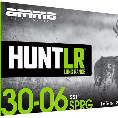 Ammo Inc 3006165SSTA20 Hunt Long Range 30-06Springfield 165gr Super Shock Tip 20 Per Box/10 Case
