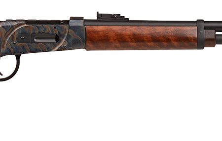 Gforce Arms GFLVR41CCLR Saddlehorn  410 Gauge 2.5" 9+1 24" Black Barrel, Color Case Hardened Aluminum Receiver, Turkish Walnut Stock