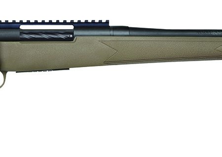 Mossberg 28170 Patriot Predator 7mm PRC 3+1 24" Matte Blued Threaded Barrel, Matte Blued Picatinny Rail Stainless Steel Receiver, Fixed Flat Dark Earth Synthetic Stock, Right Hand