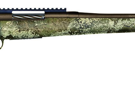 Mossberg 28171 Patriot Predator 7mm PRC 3+1 24" Fluted & Threaded, Patriot Brown Cerakote Barrel/Rec, TrueTimber Strata Stock