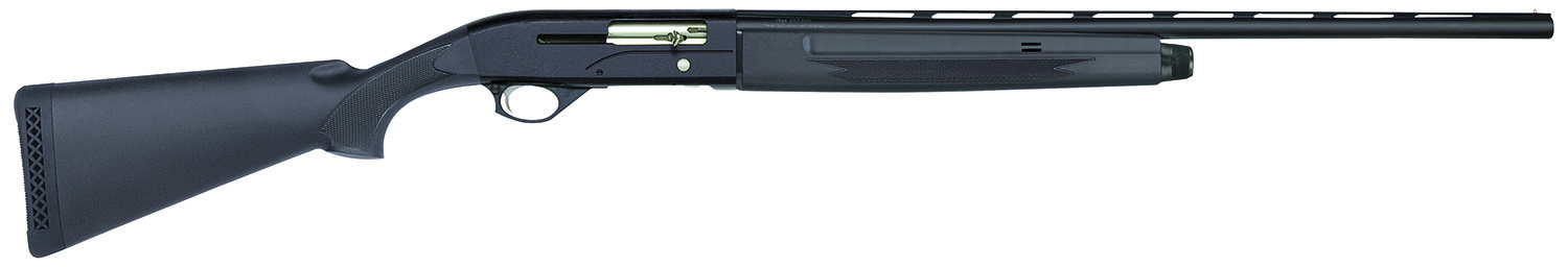 Mossberg 75803 SA All Purpose Full Size 28 Gauge Semi-Auto 2.75" 4+1 26" Blued Vent Rib Barrel, Blued Stainless Steel Receiver, Fixed Black Synthetic Stock, Right Hand