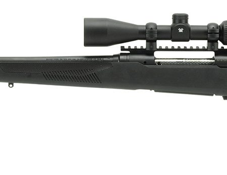 Savage Arms 58015 110 Apex Hunter XP 7mm PRC 2+1 22", Matte Black Metal, Synthetic Stock, Vortex Crossfire II 3-9x40mm Scope Left Hand