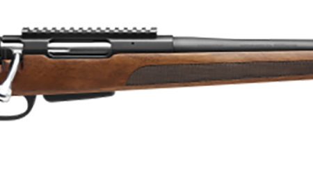 Stevens 18839 334  Full Size 243 Win 3+1 20" Button Rifled Carbon Steel Barrel, Matte Black Carbon Steel Receiver w/Integrated Recoil Lug, Turkish Walnut Stock, Scope Mount, Right Hand