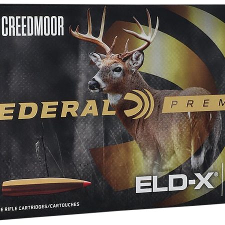 Federal P65CRDELDX1 Premium ELD-X 6.5Creedmoor 143gr 20 Per Box/10 Case