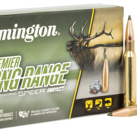 Remington Ammunition R21344 Premier Long Range 30-06Springfield 175gr Speer Impact 20 Per Box/10 Case