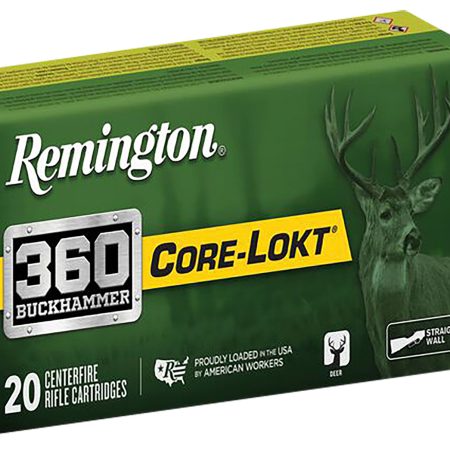 Remington Ammunition R27742 Core-Lokt 360Buckhammer 180gr Soft Point Core Lokt 20 Per Box/10 Case