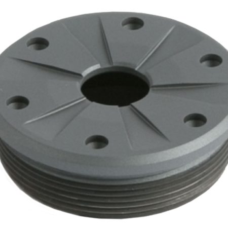 SilencerCo AC1341 Bravo Front Cap AC1341 5.56x45mm NATO Stainless Steel Gray