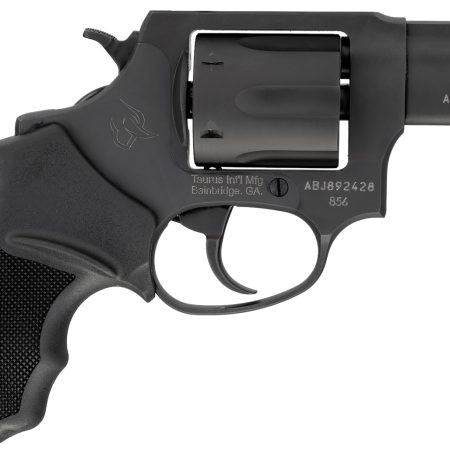 Taurus 2-85621-MA 856 *MA Compliant Small 38 Special +P 6 Shot 2" Matte Black Alloy Steel Barrel, Cylinder & Frame, Black Rubber Grips, Transfer Bar Safety, Exposed Hammer