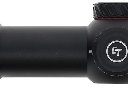 Crimson Trace 013002401 Hardline  Black Anodized 1-6x24mm 34mm Tube Illuminated CT TR1-MOA Reticle